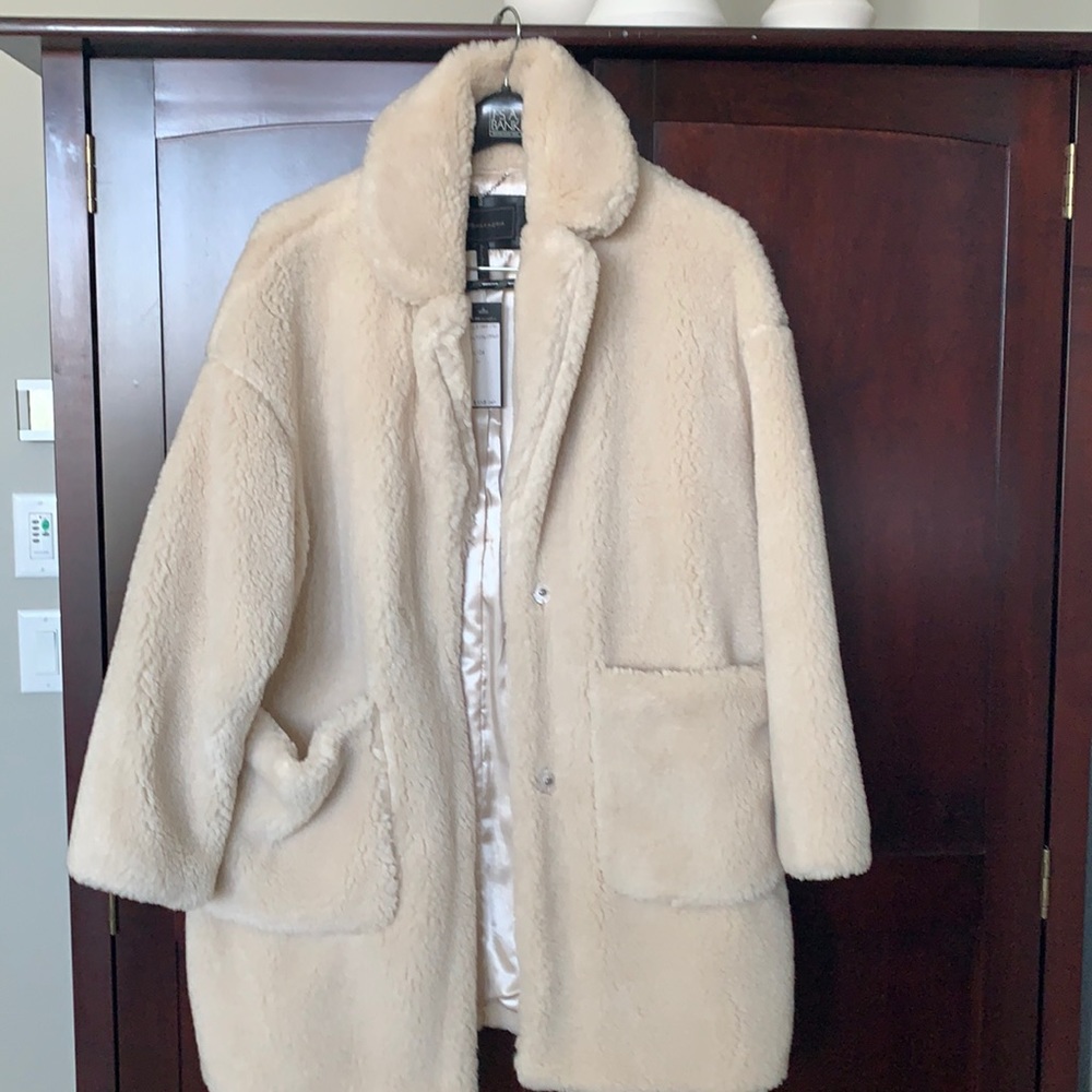 BCBG Teddy Bear Coat